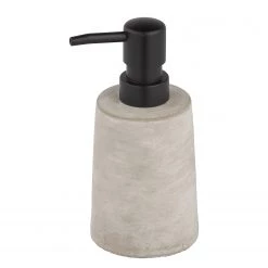 WENKO Distributeur de savon Villena - Béton - Gris