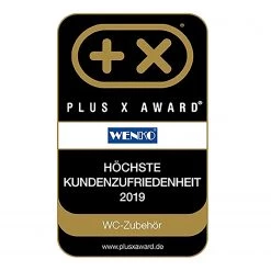 WENKO Ensemble WC Aprilia - Acier inoxydable - Blanc -Accessoires de salle de bain Soldes 1000333227 220218 600 ICON DETAILS P000000001000333227 icon seal