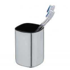 WENKO Verre à dents Alassio - Argenté