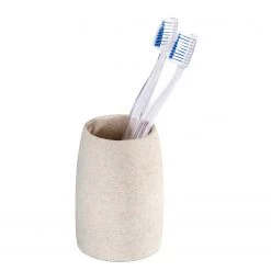 WENKO Verre à dents Goa - Beige -Accessoires de salle de bain Soldes 1000333277 220218 030 DETAILS P000000001000333277