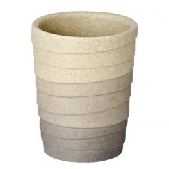 Verre à dents Cuzco - Polyrésine - Gris