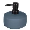 WENKO Distributeur de savon Avellino - Céramique - Bleu
