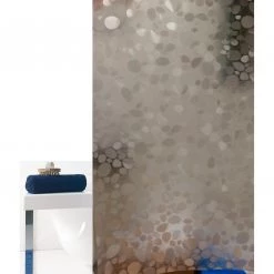 Grund Rideau de douche Grandeco - Vinyle - Transparent