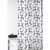 Grund Rideau de douche Hello - Polyester PVC - Multicolore