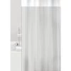 Grund Rideau de douche Vertical - Polyester PVC - Gris