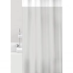 Grund Rideau de douche Vertical - Polyester PVC - Gris