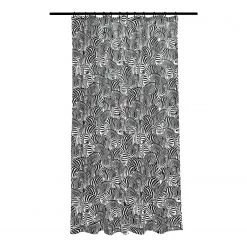 Kleine Wolke Rideau de douche Zebra - Polyester - Noir / Blanc
