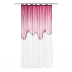 Kleine Wolke Rideau de douche Eddie - PEVA - Rose clair