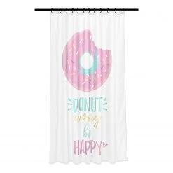 Kleine Wolke Rideau de douche Donut - Polyester - Multicolore