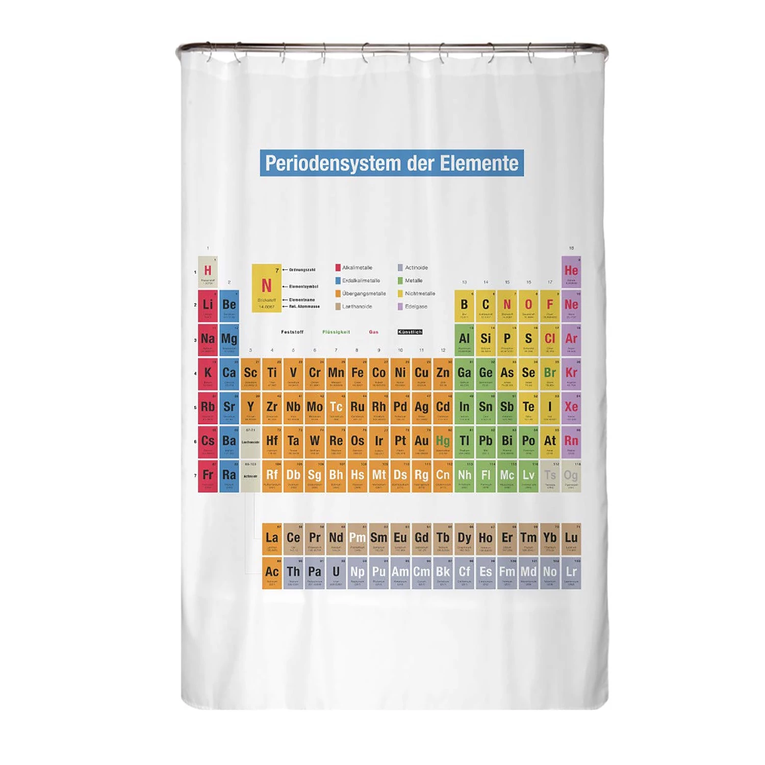 Arteneur Rideau de douche Système - Polyester - Multicolore 1 Arteneur Rideau de douche Système - Polyester - Multicolore