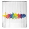 Arteneur Rideau de douche anti-moisi Hambourg - Polyester - Multicolore