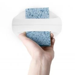 Umbra Distributeur de savon Rain - Matière plastique / Fer - Blanc -Accessoires de salle de bain Soldes 1000346983 220516 080 DETAILS P000000001000346983