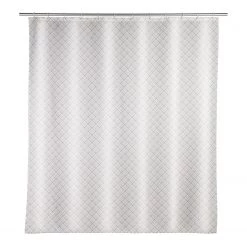 WENKO Rideau de douche Cubique - Polyester - Multicolore