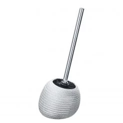 WENKO Accessoires de salle de bain Polaris - 3 éléments - Céramique - Argenté -Accessoires de salle de bain Soldes accessoire set polaris 3 teilig keramik silber 4230448