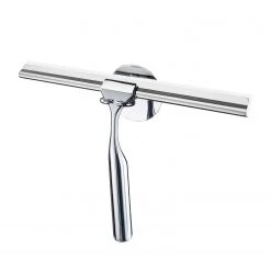 WENKO Raclette de douche TurboFIX - Acier inoxydable - Argenté