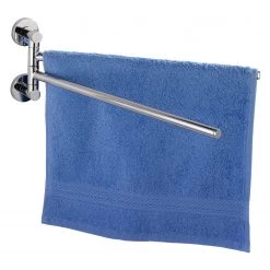 WENKO Porte-serviettes Elegance Power-Loc - Zinc - Chrome