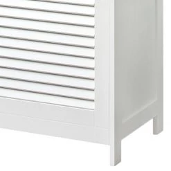 Pelipal Pouf Quickset 928 - Blanc -Accessoires de salle de bain Soldes truhenbank jasper weiss 4918984