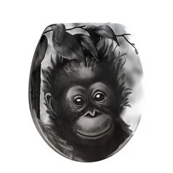WENKO Siège WC singe