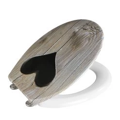 WENKO Siège WC maisonnette -Accessoires de salle de bain Soldes wc sitz haeuschen 1352372
