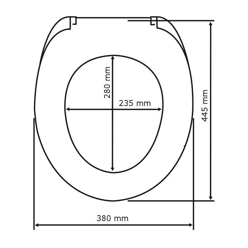WENKO Abattant WC Soda - Résine thermodurcissable Duroplast - Blanc / Bleu 5 WENKO Abattant WC Soda - Résine thermodurcissable Duroplast - Blanc / Bleu – Image 5