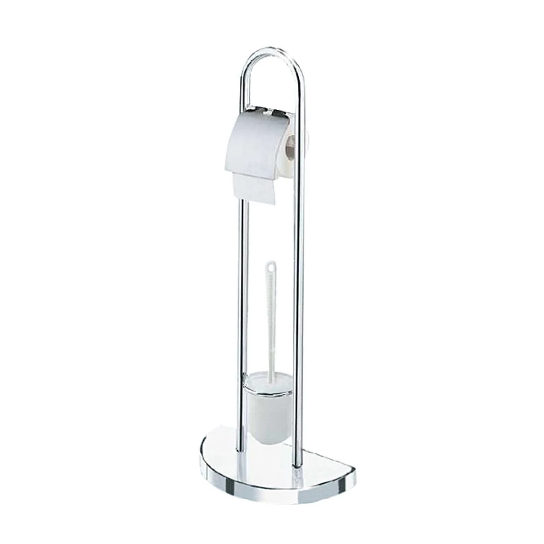 WENKO Ensemble pour WC - Peu encombrant - Chrome 1 WENKO Ensemble pour WC - Peu encombrant - Chrome