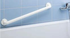 WENKO Barre d'appui - Plastique, blanc