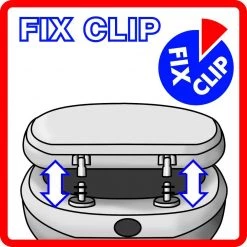 WENKO Siège WC Palma -Accessoires de salle de bain Soldes wenko wenko wc sitz palma m wk bac 0297 5