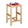 Zeller Tabouret Henderson - Bambou - Verni